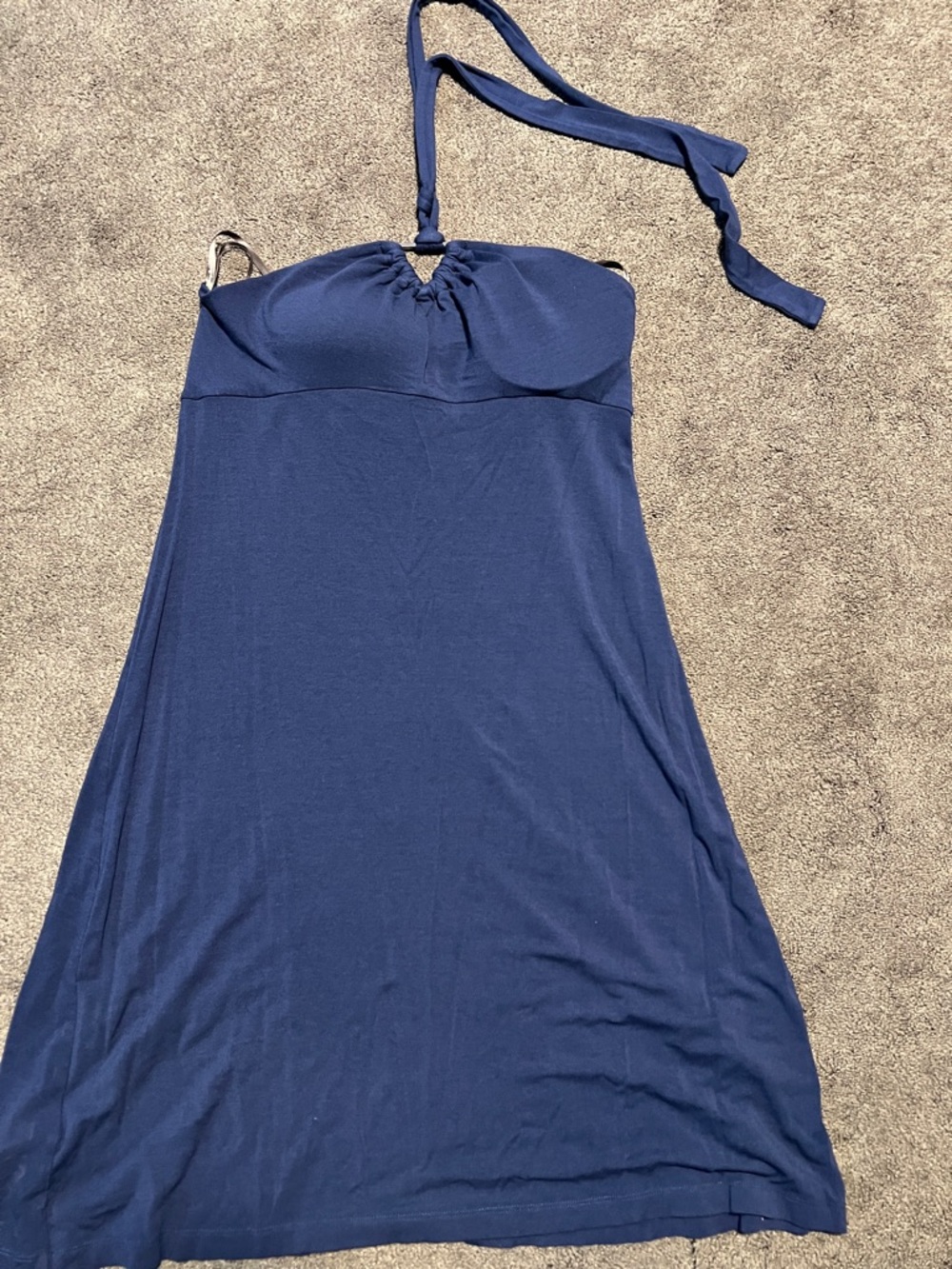 Tommy Bahama Navy Halter Sundress